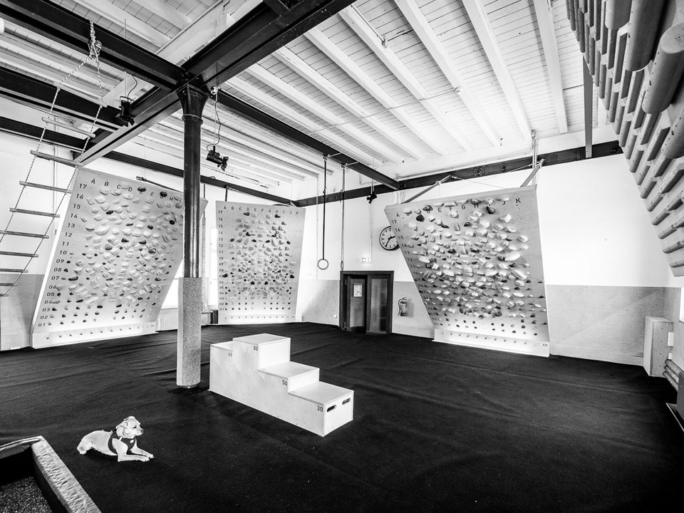 Trainingsraum im blockwerk Mainz