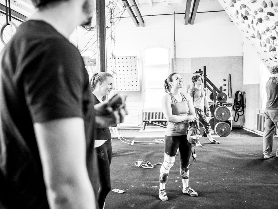 Trainingsraum im blockwerk Mainz